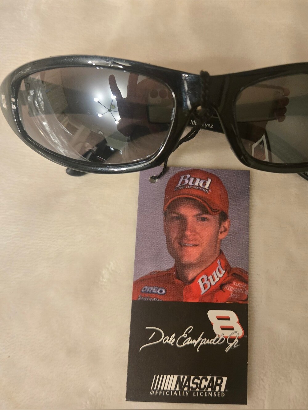 NOS Idol-Eyez Dale Earnhardt Jr #8 NASCAR Blue/Black Sunglasses